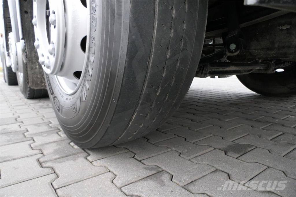 MAN TGS 32.420 / 8x4 / BETONOMIESZARKA / GRUSZKA 9 M3  شاحنات خرسانة
