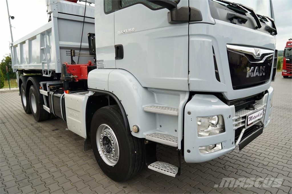 MAN TGS 33.360 / WYWROTKA + HDS Autobasculanta
