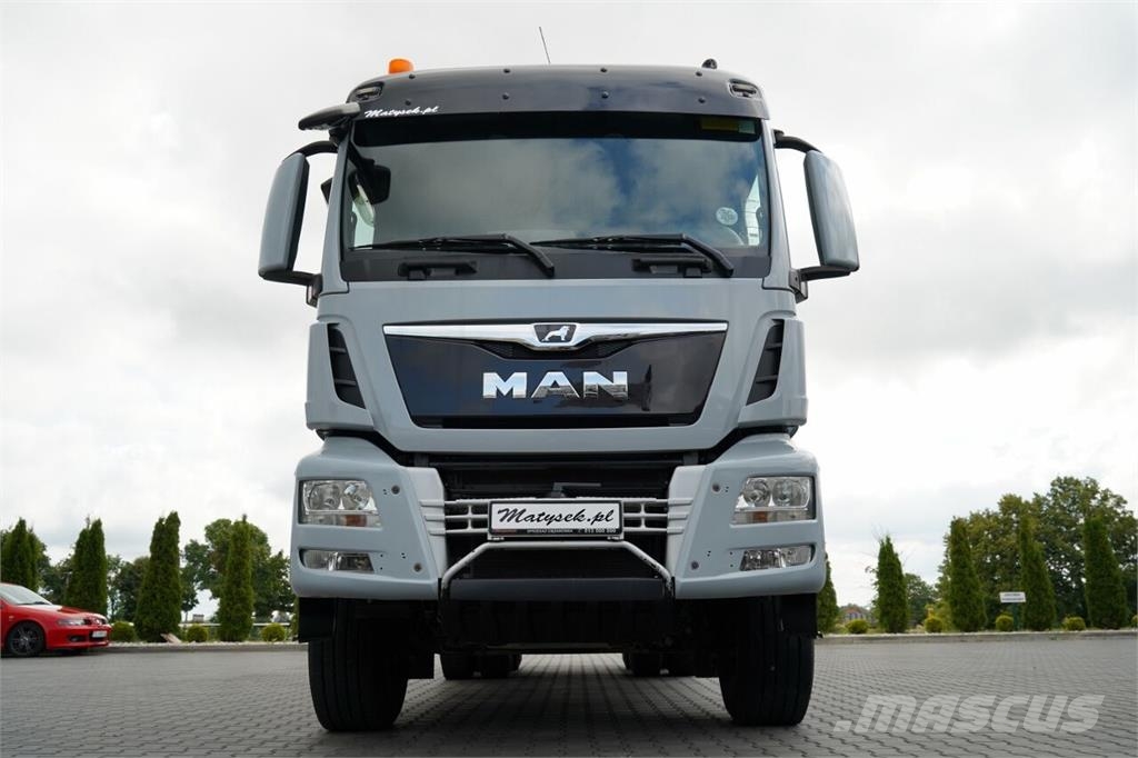 MAN TGS 33.360 / WYWROTKA + HDS Autobasculanta