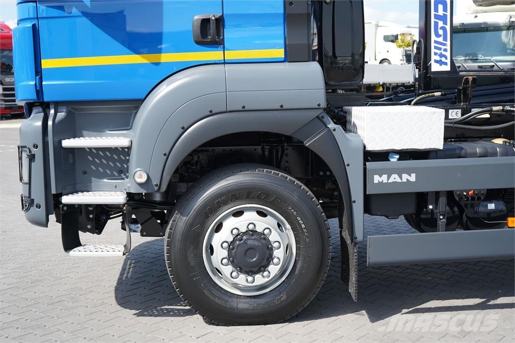 MAN / TGS / 33.360 / 6 X 6 / E 6 / HAKOWIEC / MANUAL Камиони с кран с кука