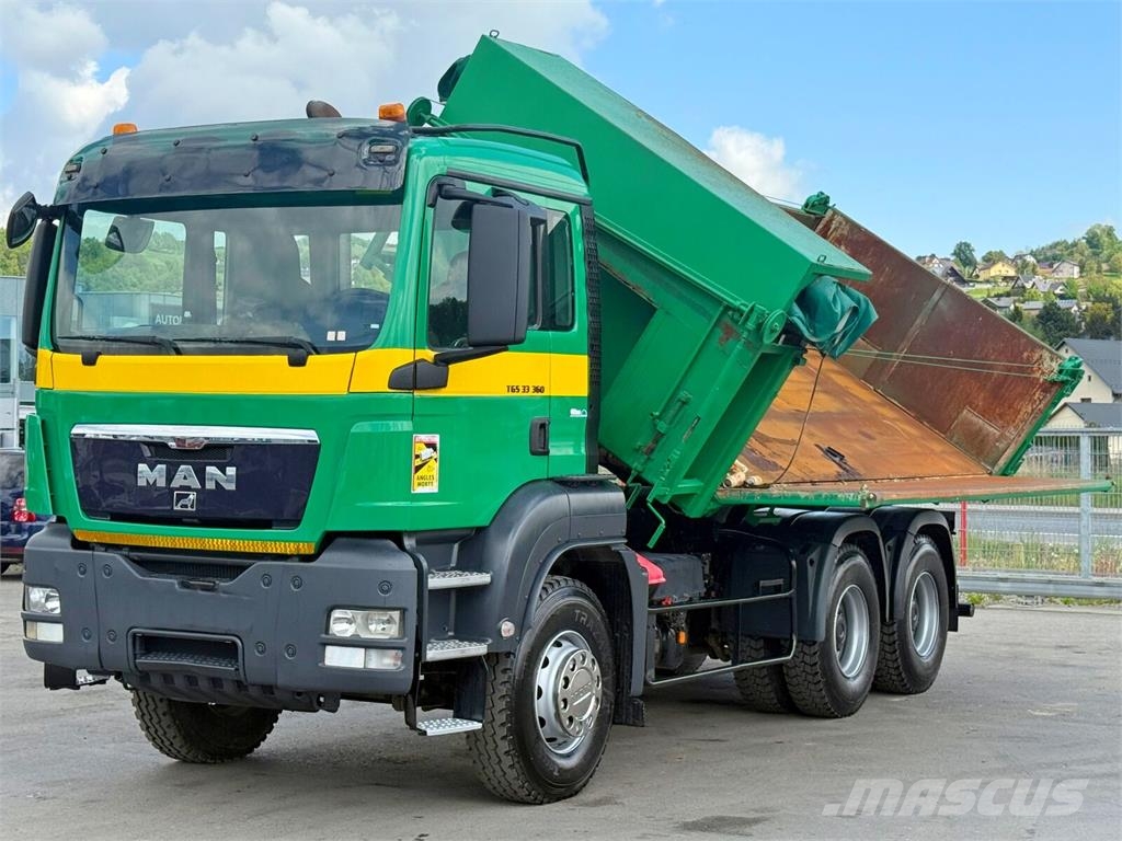 MAN TGS 33.360 * KIPPER 5,10 m / 6x4 * TOPZUSTAND Camion ribaltabili