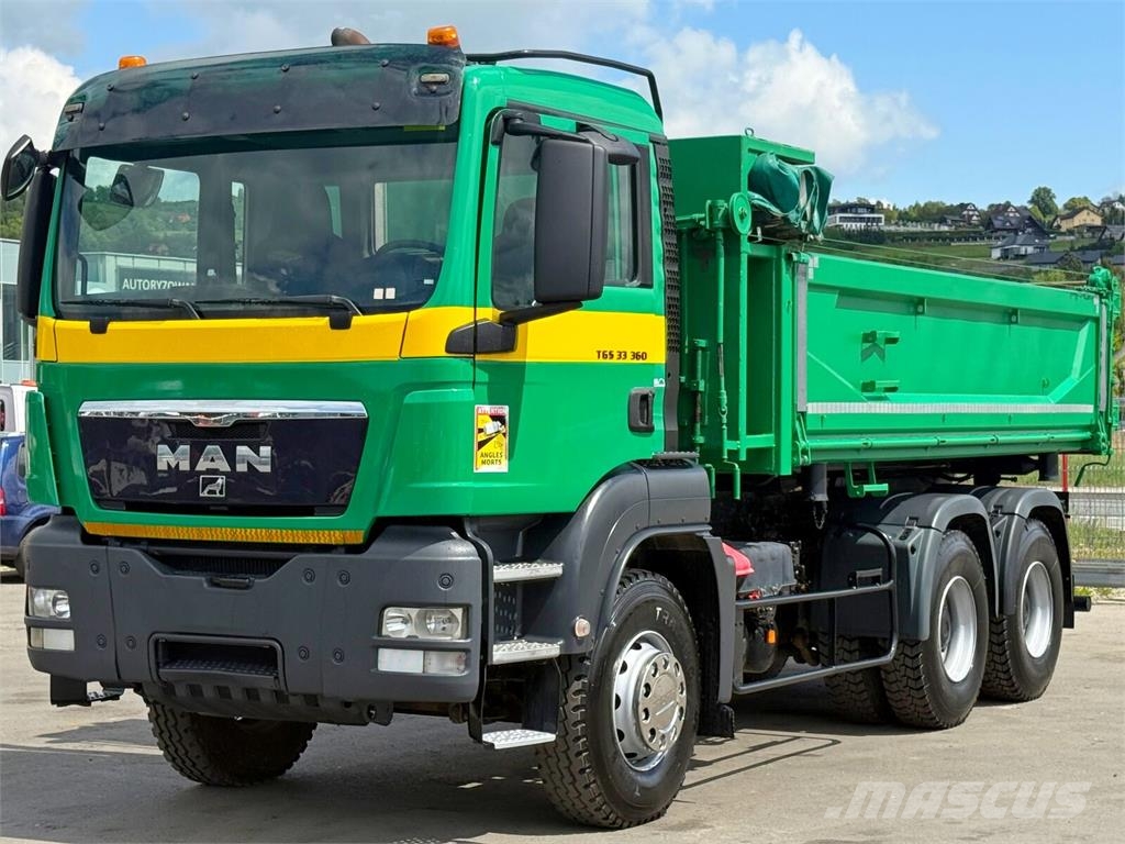 MAN TGS 33.360 * KIPPER 5,10 m / 6x4 * TOPZUSTAND Camion ribaltabili