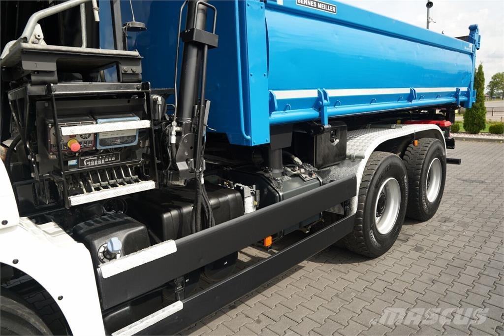 MAN TGS 33.420 / 6x4 / WYWROTKA 3 STRONNA / 2x HYDROBU شاحنات قلابة