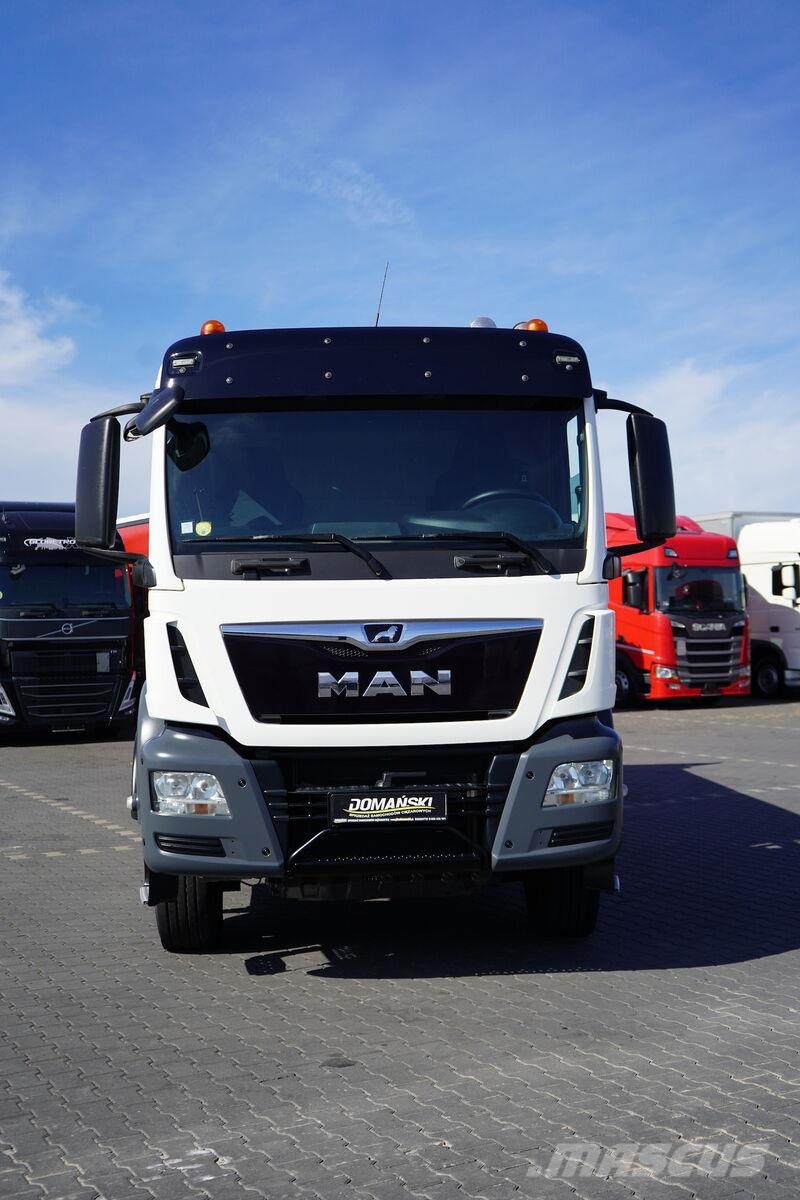 MAN TGS / 33.420 / E 6 / WYWROTKA + HDS / FASSI F 175 Sora- ja kippiautot