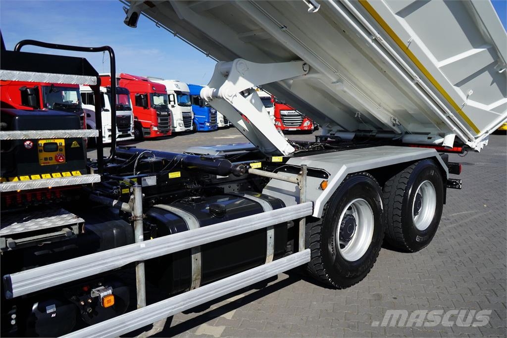 MAN TGS / 33.420 / E 6 / WYWROTKA + HDS / FASSI F 175 Sora- ja kippiautot
