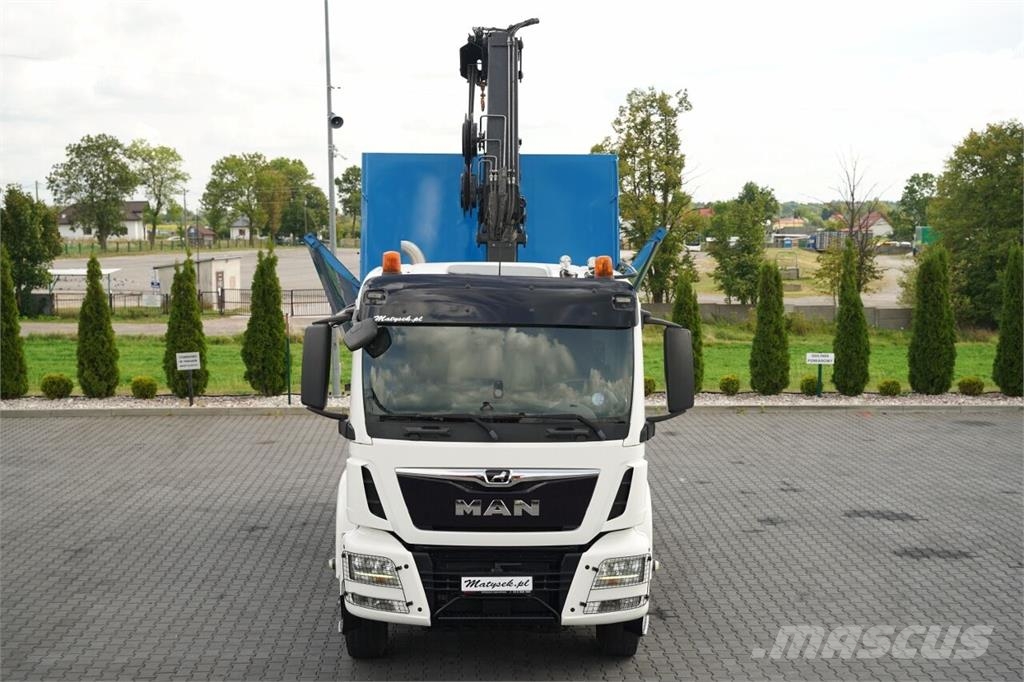MAN TGS 33.420 / 6x4 / WYWROTKA 3 STRONNA / 2x HYDROBU شاحنات قلابة