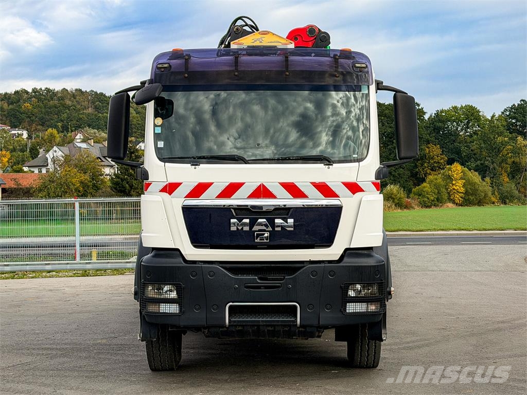 MAN TGS 33.440*KIPPER 4,50m+EPSILON Q170Z95 *6x4*TOP Гусеничные краны
