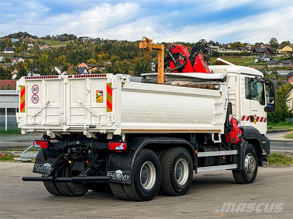 MAN TGS 33.440*KIPPER 4,50m+EPSILON Q170Z95 *6x4*TOP Гусеничные краны