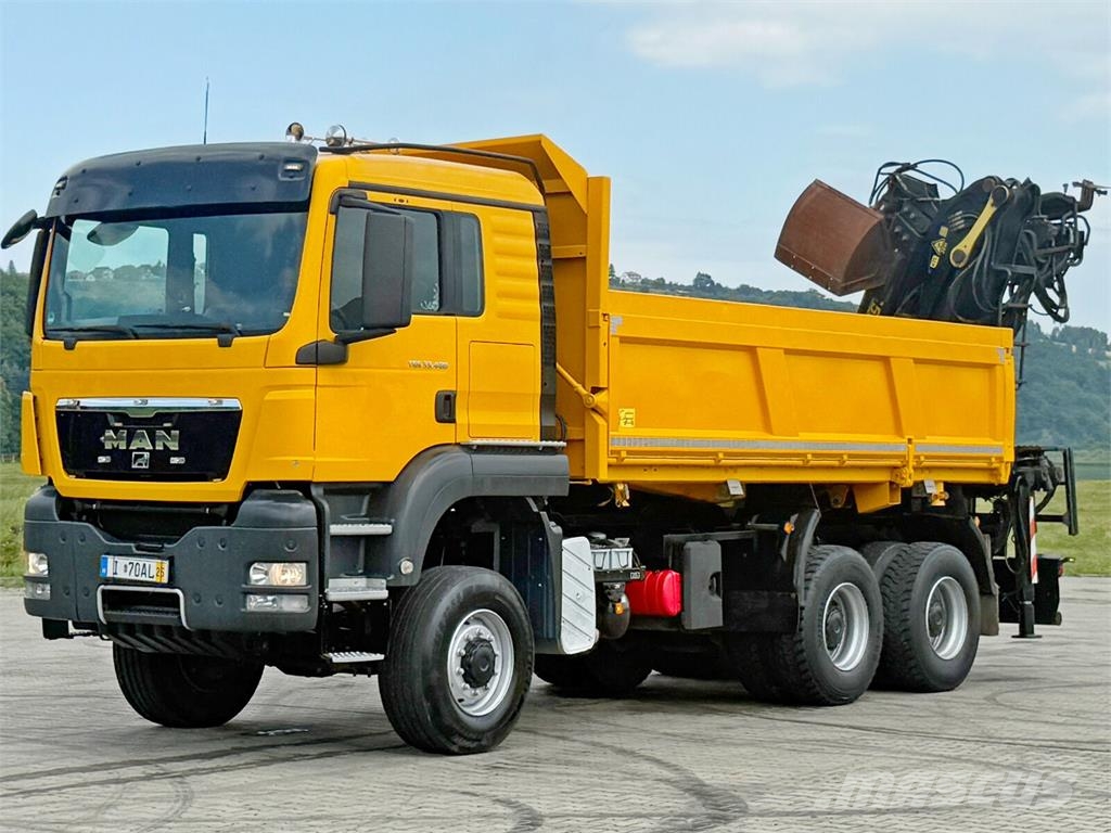 MAN TGS 33.480 Kiper kamioni