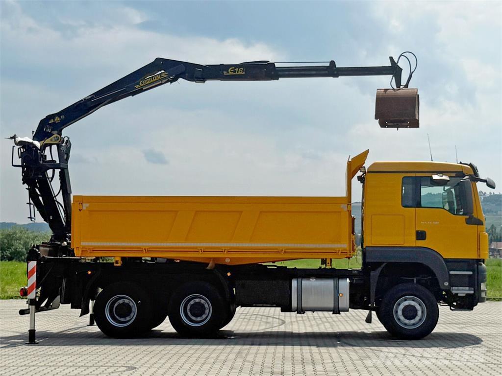 MAN TGS 33.480 Kiper kamioni