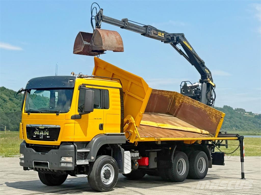 MAN TGS 33.480 Kiper kamioni