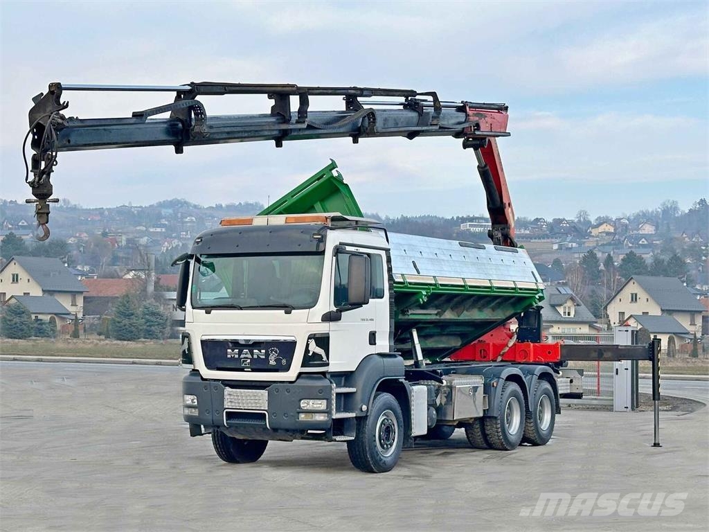 MAN TGS 33.480 Camion ribaltabili