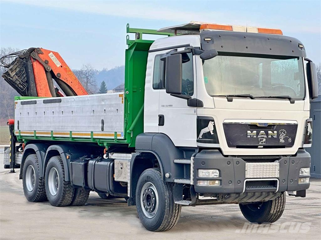 MAN TGS 33.480 Camion ribaltabili