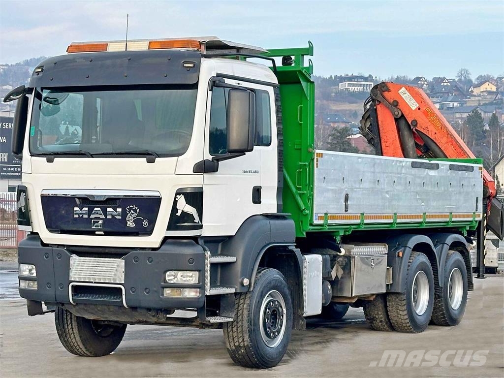 MAN TGS 33.480 Camion ribaltabili