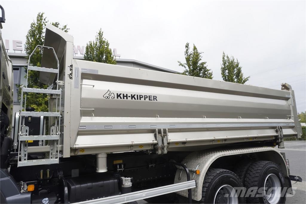 MAN TGS 33.480 6X6 / 15 tho. km!!! / KH-Kipper 3-way t Camiones bañeras basculantes o volquetes