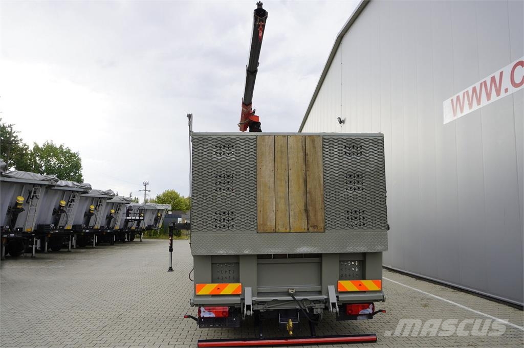 MAN TGS 35.360 E6 8×2 / FASSI F235A.2.22 crane / remot Οχήματα περισυλλογής