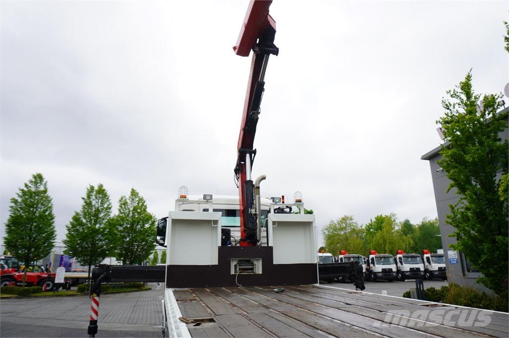 MAN TGS 35.360 8×2 / HDS FASSI F165A.2.22 crane / Remo Dvigala na gosenicah