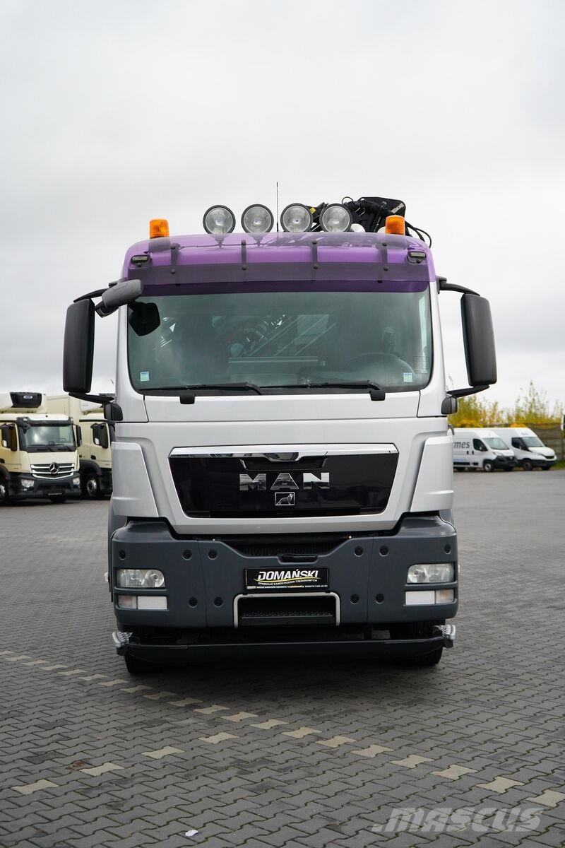 MAN TGS / 35.360 / 8 X 4 / E 5 / SKRZYNIOWY + HDS / HI Madelautod