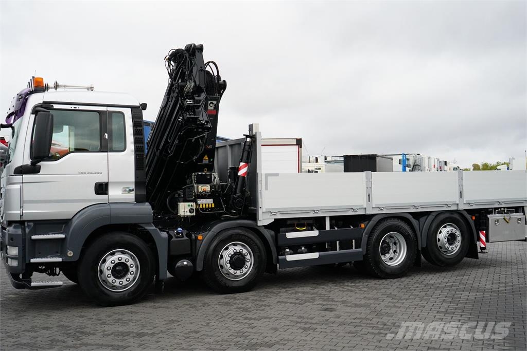 MAN TGS / 35.360 / 8 X 4 / E 5 / SKRZYNIOWY + HDS / HI Madelautod