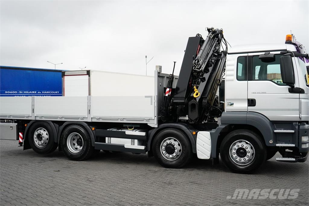 MAN TGS / 35.360 / 8 X 4 / E 5 / SKRZYNIOWY + HDS / HI Madelautod