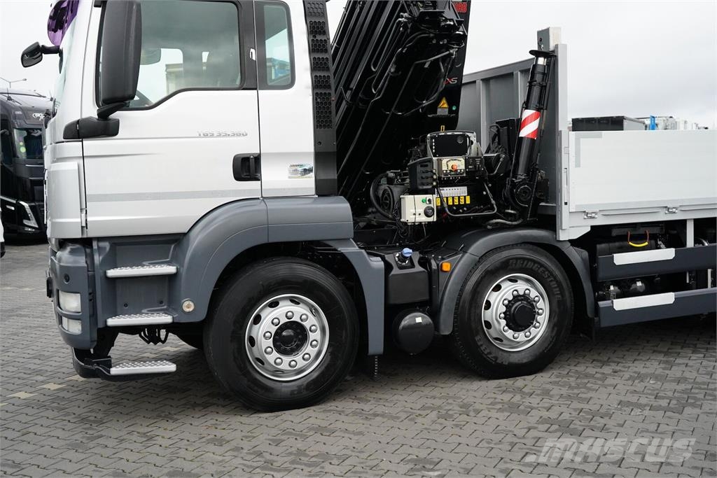 MAN TGS / 35.360 / 8 X 4 / E 5 / SKRZYNIOWY + HDS / HI Madelautod