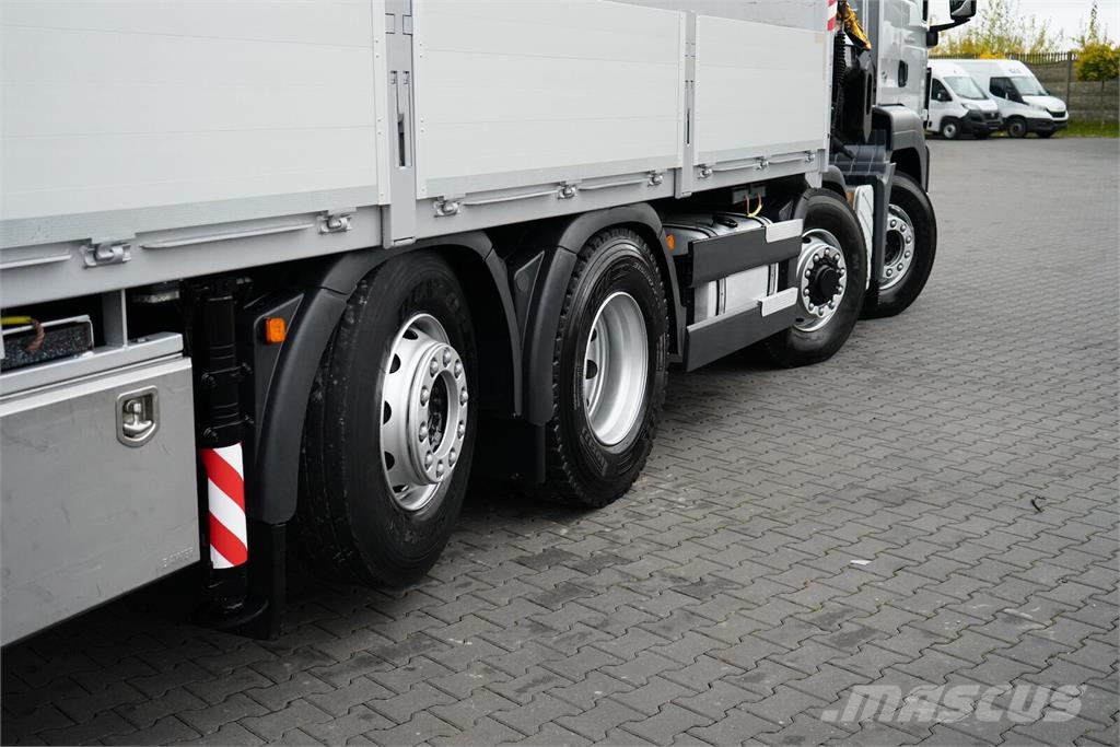 MAN TGS / 35.360 / 8 X 4 / E 5 / SKRZYNIOWY + HDS / HI Madelautod