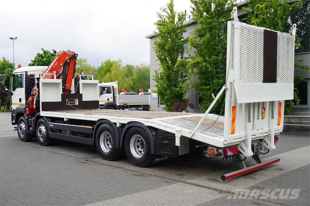 MAN TGS 35.360 8×2 / HDS FASSI F165A.2.22 crane / Remo Dvigala na gosenicah