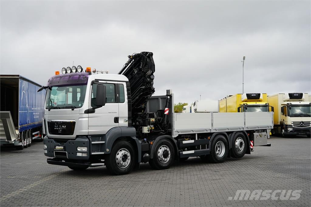 MAN TGS / 35.360 / 8 X 4 / E 5 / SKRZYNIOWY + HDS / HI Madelautod