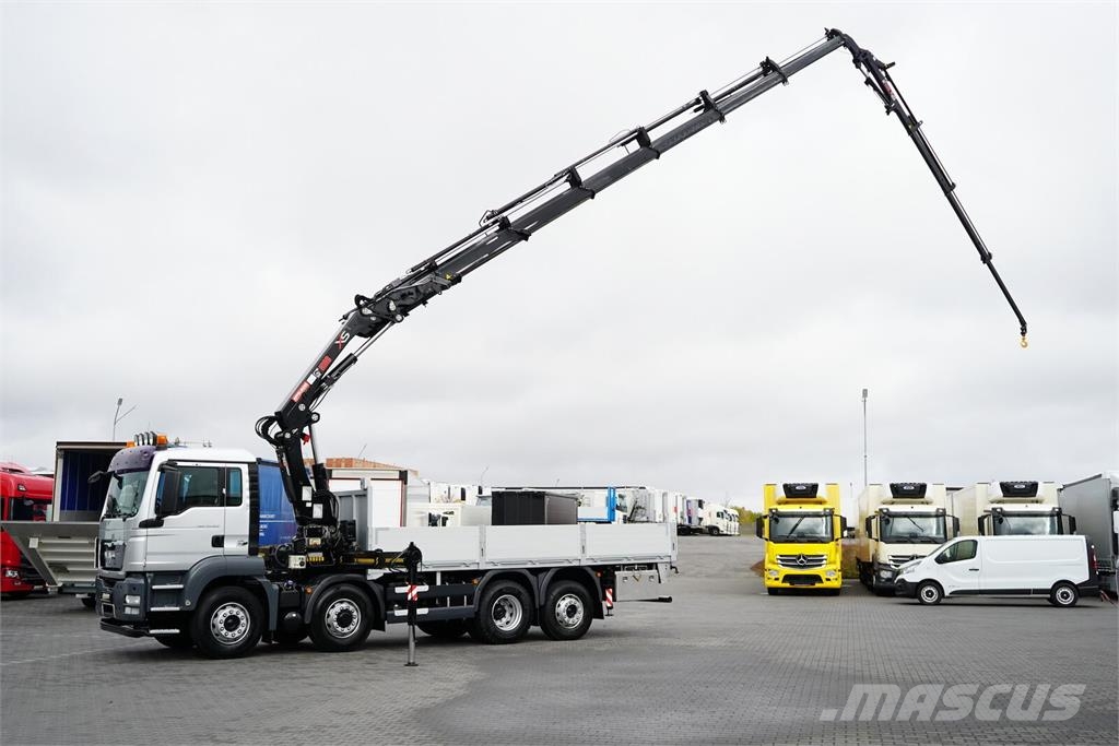 MAN TGS / 35.360 / 8 X 4 / E 5 / SKRZYNIOWY + HDS / HI Madelautod