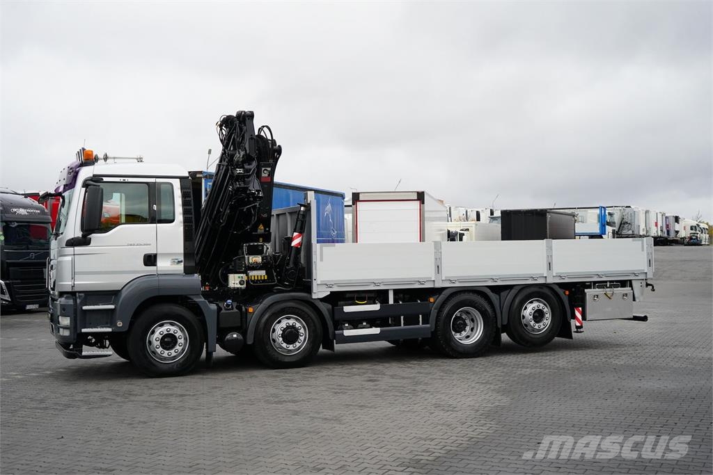 MAN TGS / 35.360 / 8 X 4 / E 5 / SKRZYNIOWY + HDS / HI Madelautod