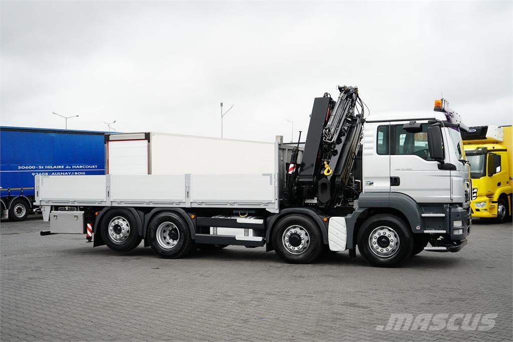 MAN TGS / 35.360 / 8 X 4 / E 5 / SKRZYNIOWY + HDS / HI Madelautod