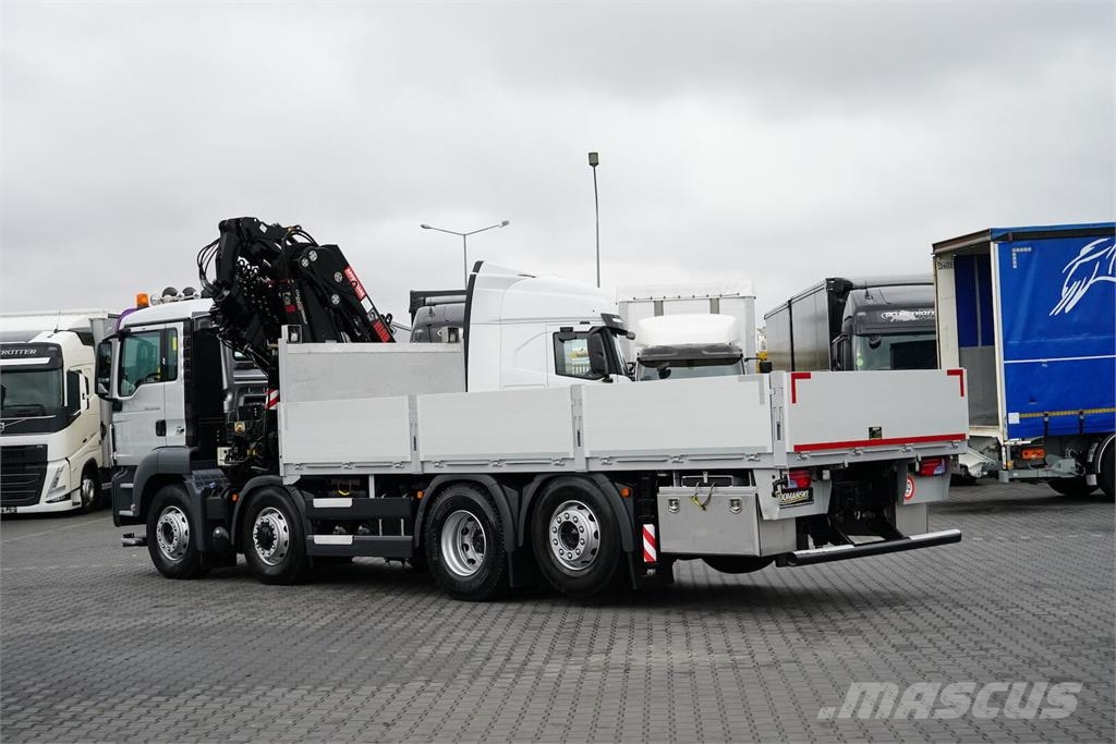 MAN TGS / 35.360 / 8 X 4 / E 5 / SKRZYNIOWY + HDS / HI Madelautod