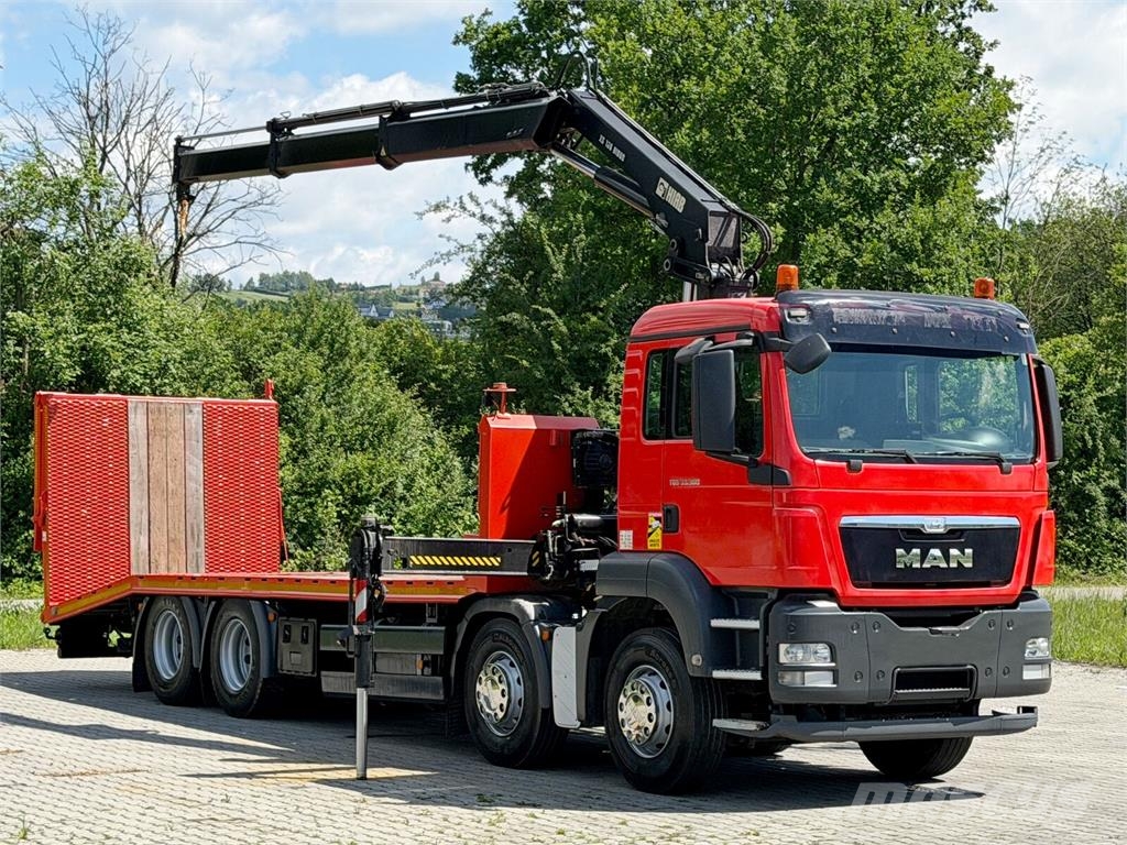MAN TGS 35.360* Abschleppwagen 7,80m * KRAN/ FUNK Οχήματα περισυλλογής