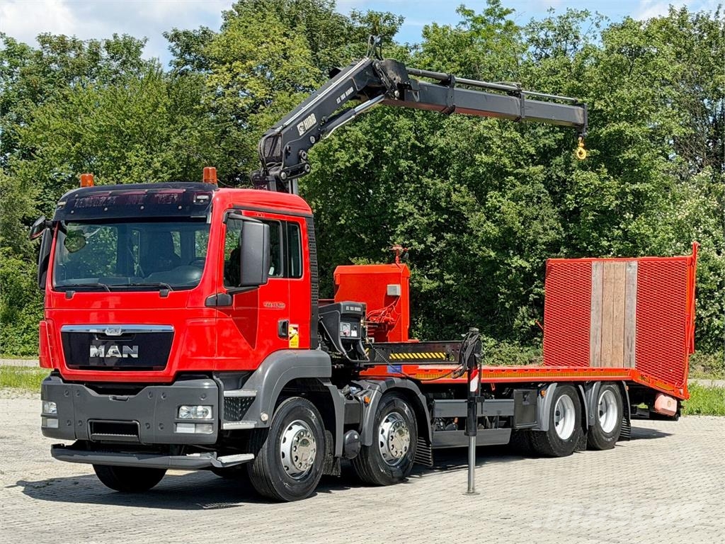 MAN TGS 35.360* Abschleppwagen 7,80m * KRAN/ FUNK Οχήματα περισυλλογής