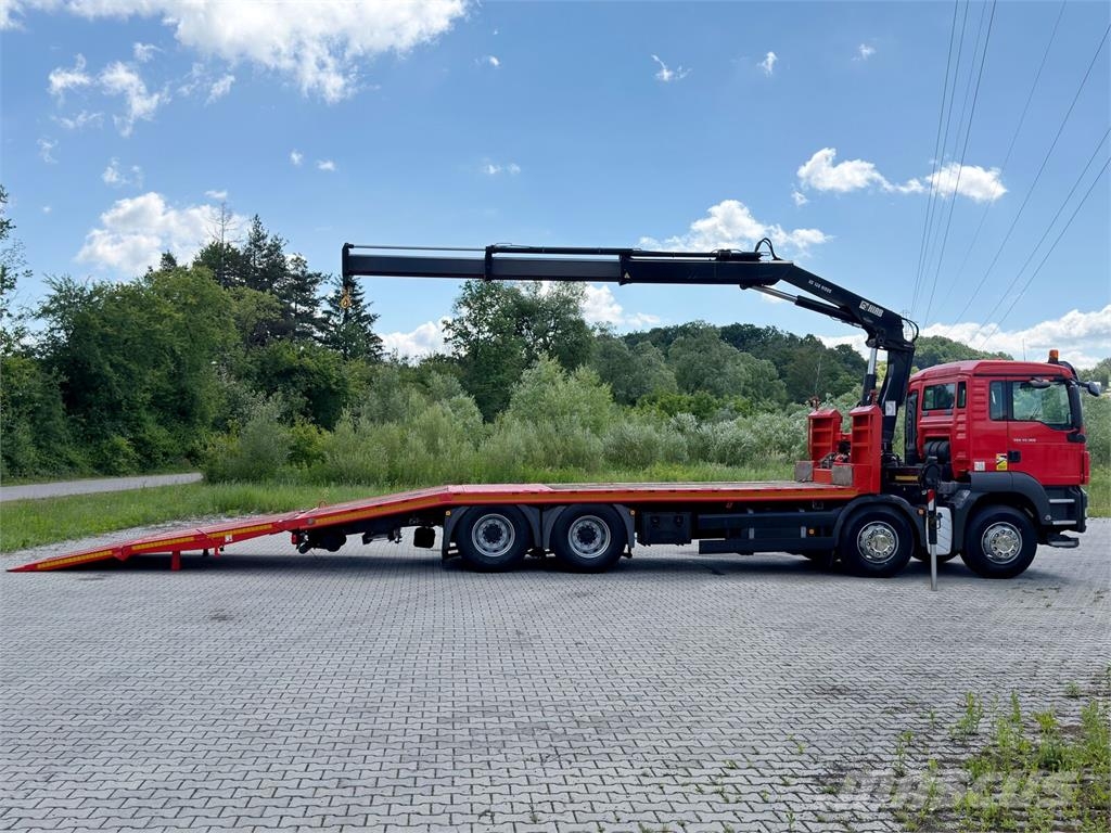 MAN TGS 35.360* Abschleppwagen 7,80m * KRAN/ FUNK Οχήματα περισυλλογής