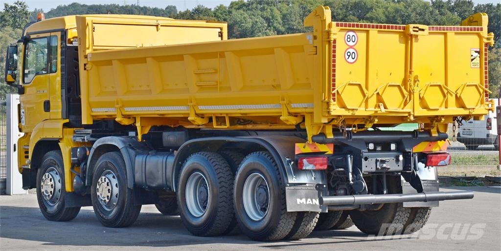 MAN TGS 35.400 KIPPER 5,90 m + BORDMATIC * 8x4 Camion ribaltabili