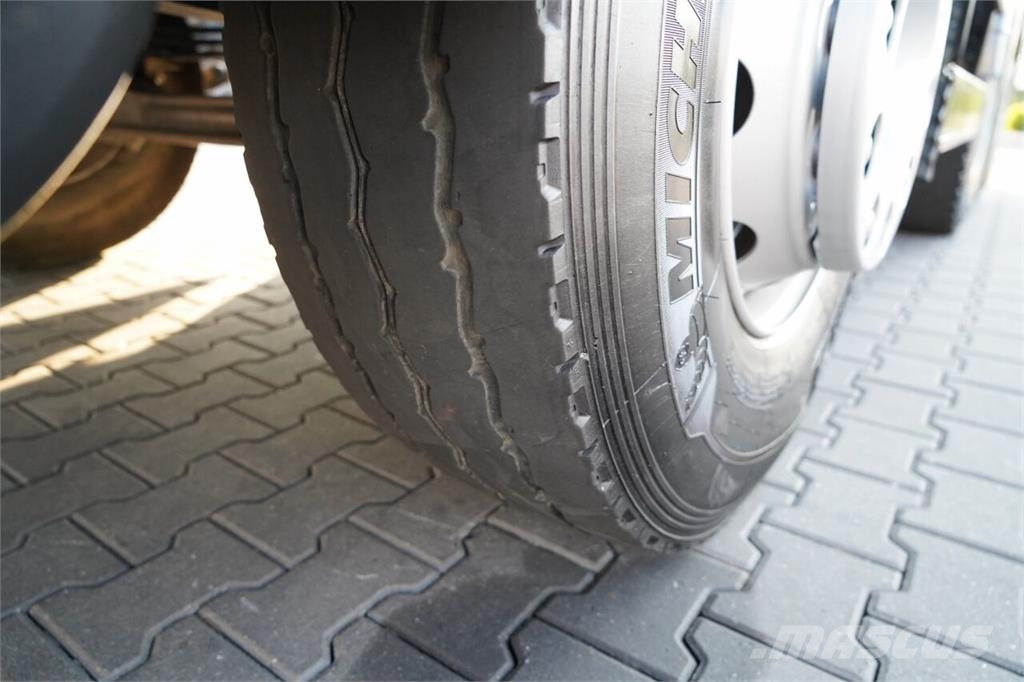 MAN TGS 35.420 / 8X4 / WYWROTKA 2 STR. / HYDROBURTA / Camiones bañeras basculantes o volquetes