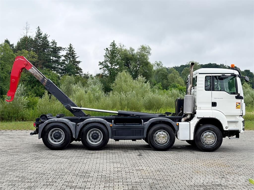 MAN TGS 35.420 * ABROLLKIPPER * 8x4 * TOPZUSTAND Camiones polibrazo
