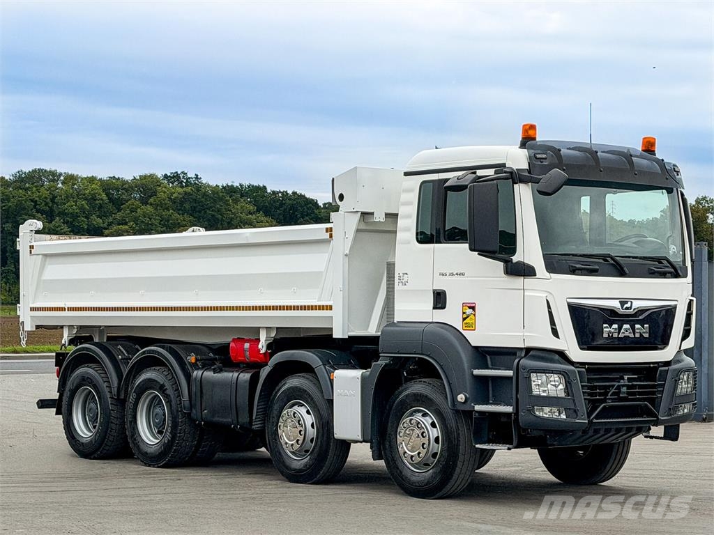 MAN TGS 35.420 KIPPER 6,00 m + BORDMATIC * 8x4 Billenő teherautók