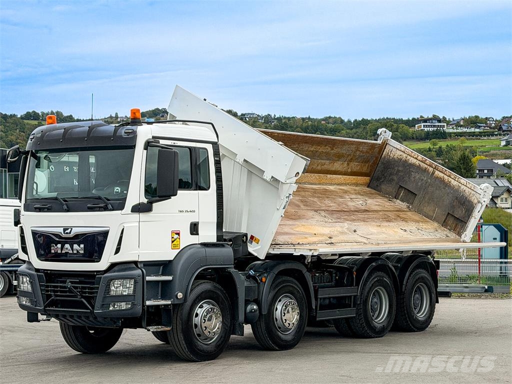 MAN TGS 35.420 KIPPER 6,00 m + BORDMATIC * 8x4 Billenő teherautók