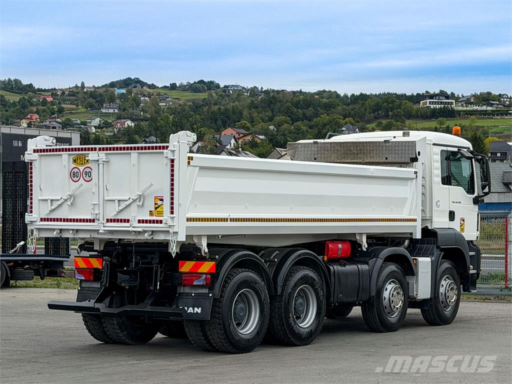 MAN TGS 35.420 KIPPER 6,00 m + BORDMATIC * 8x4 Billenő teherautók