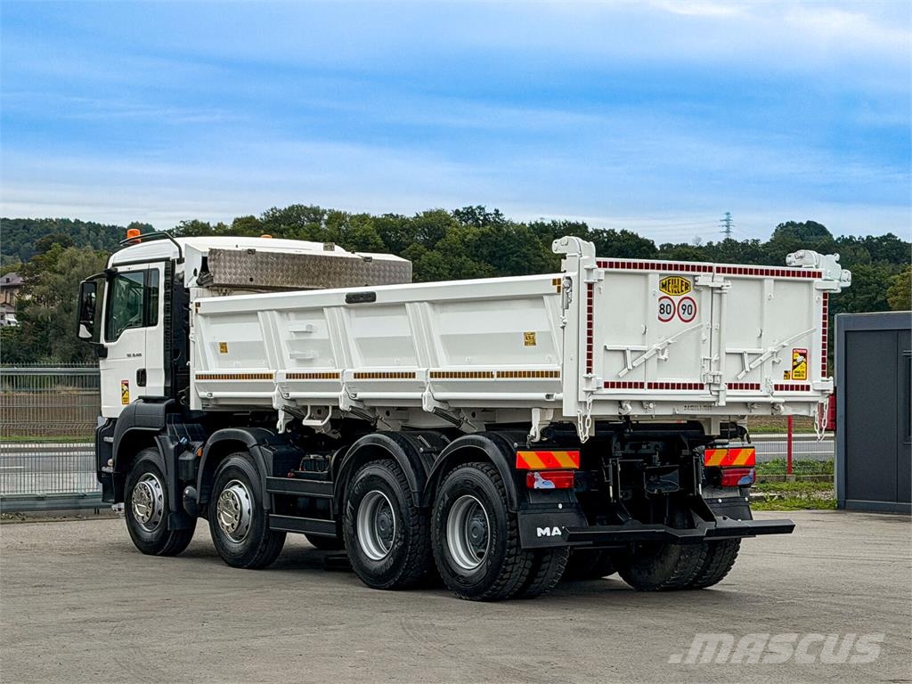 MAN TGS 35.420 KIPPER 6,00 m + BORDMATIC * 8x4 Billenő teherautók