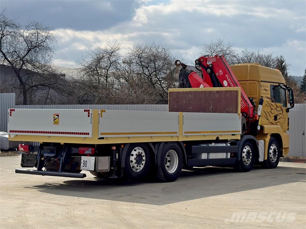 MAN TGS 35.480 Platós / Ponyvás teherautók