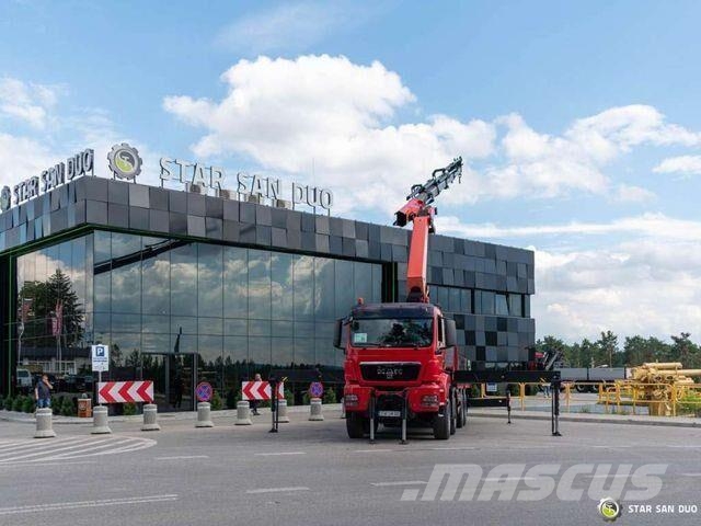 MAN TGS 35.480 8x6 PALFINGER PK 50002 EH CRANE TRUC Camiones plataforma
