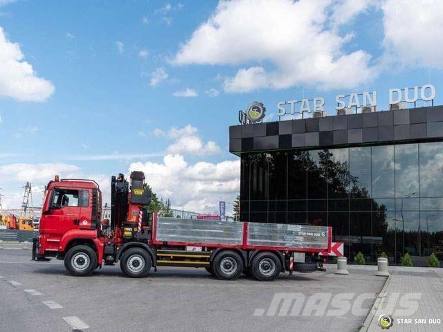 MAN TGS 35.480 8x6 PALFINGER PK 50002 EH CRANE TRUC Camiones plataforma