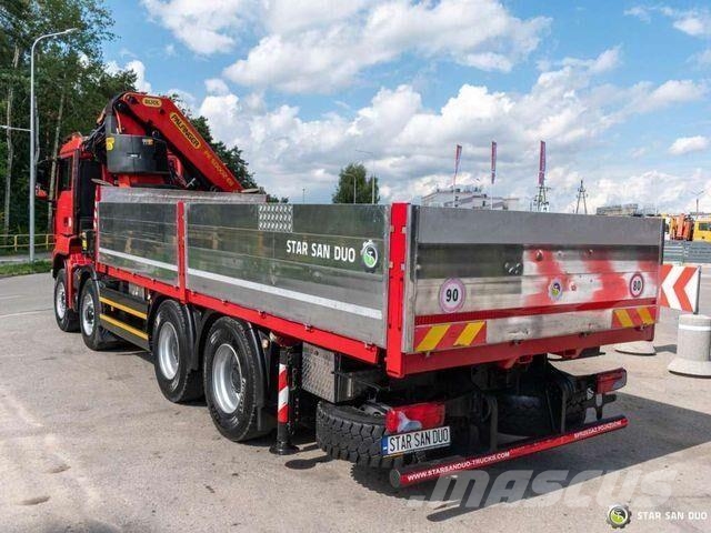 MAN TGS 35.480 8x6 PALFINGER PK 50002 EH CRANE TRUC Camiones plataforma