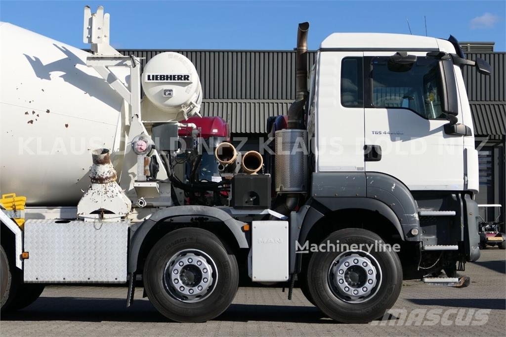 MAN TGS 35.480 / Concrete Mixer / Liebherr / Lift & St Betonmixers en pompen