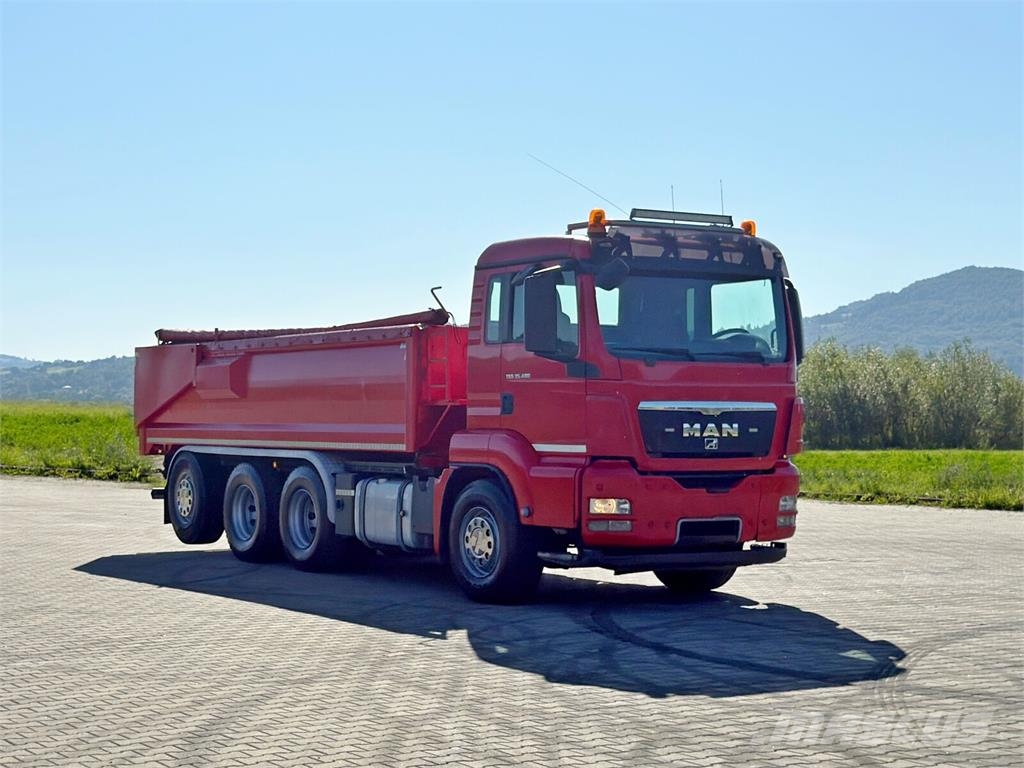 MAN TGS 35.480 * KIPPER 6,30 m * 8x4 덤프 트럭