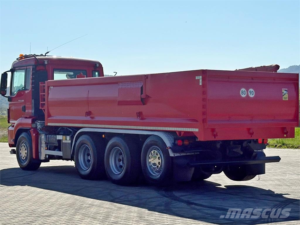 MAN TGS 35.480 * KIPPER 6,30 m * 8x4 덤프 트럭