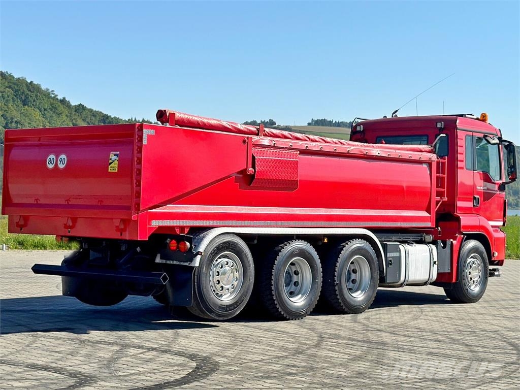 MAN TGS 35.480 * KIPPER 6,30 m * 8x4 덤프 트럭